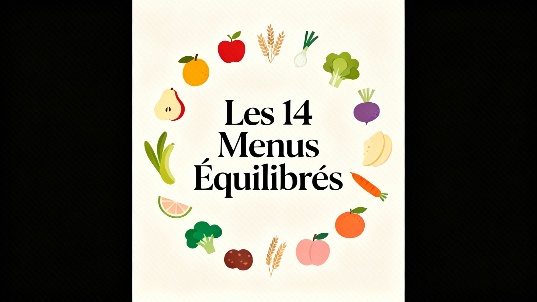 Les 14 Menus Équilibrés