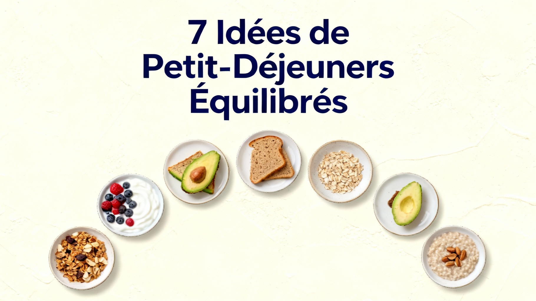 7 Petit-Déjeuners Équilibrés pour Bien Commencer la Journée 1 7 Idées de Petit-Déjeuners Équilibrés