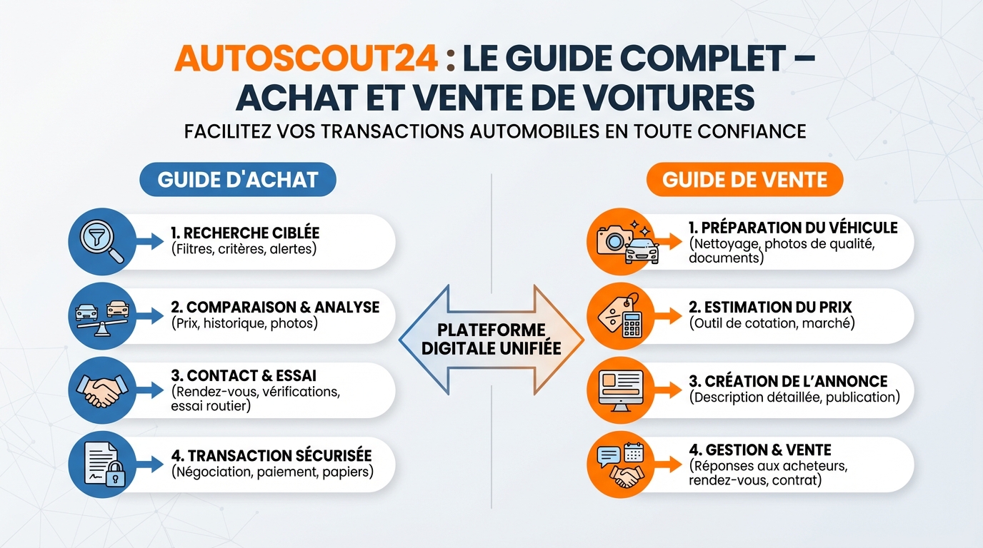 Autoscout24 : guide d'achat et de vente de voitures 1 Comment acheter une voiture sur AutoScout24 ?