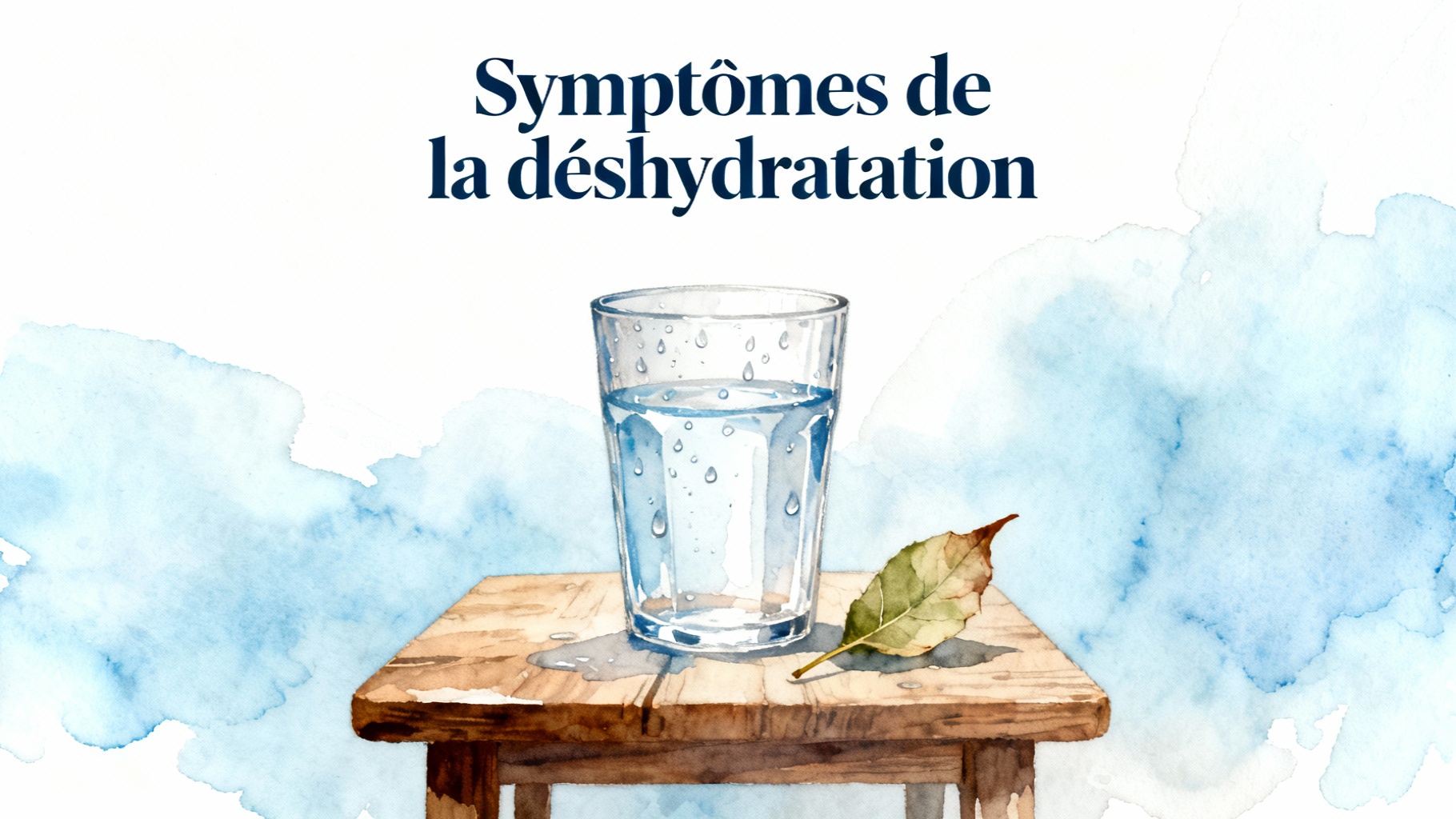 Déshydratation : Reconnaître les Symptômes Essentiels 1 Symptômes de la déshydratation
