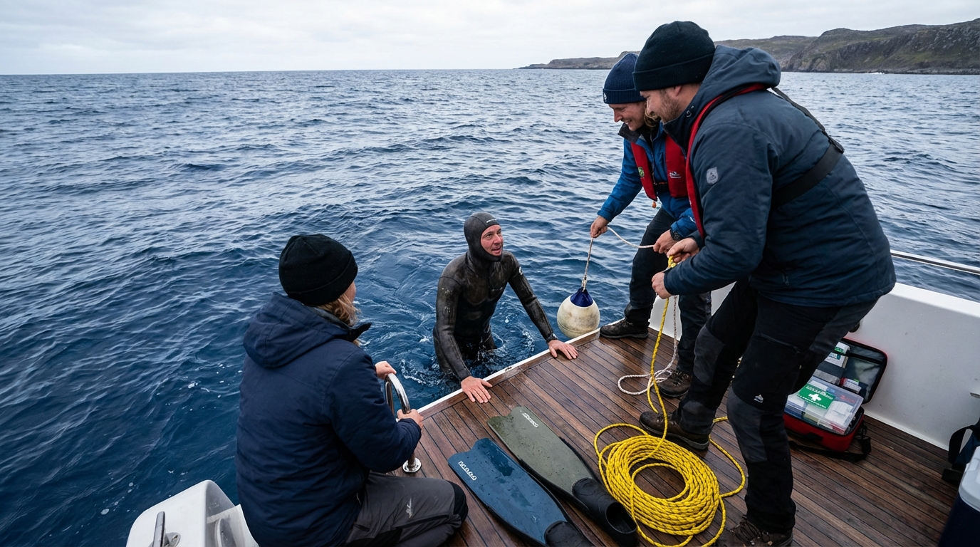 Le record d&#039;apnée : un exploit incroyablement humain