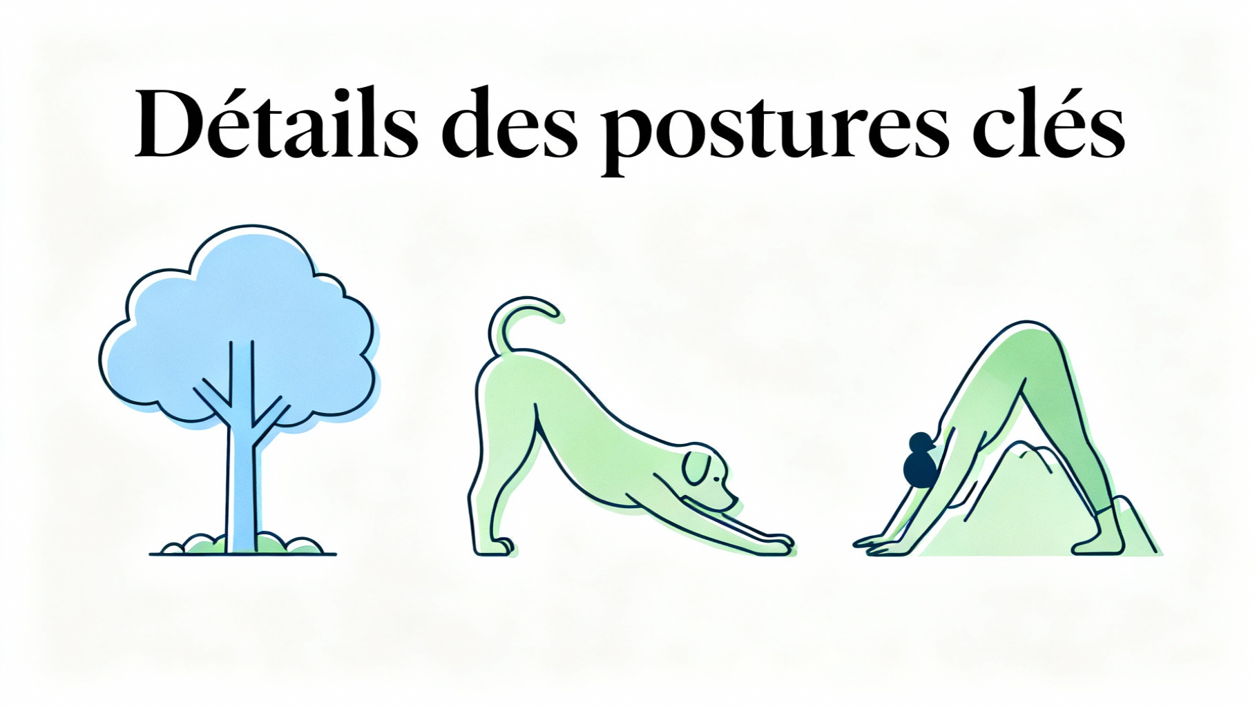 Détails des postures clés