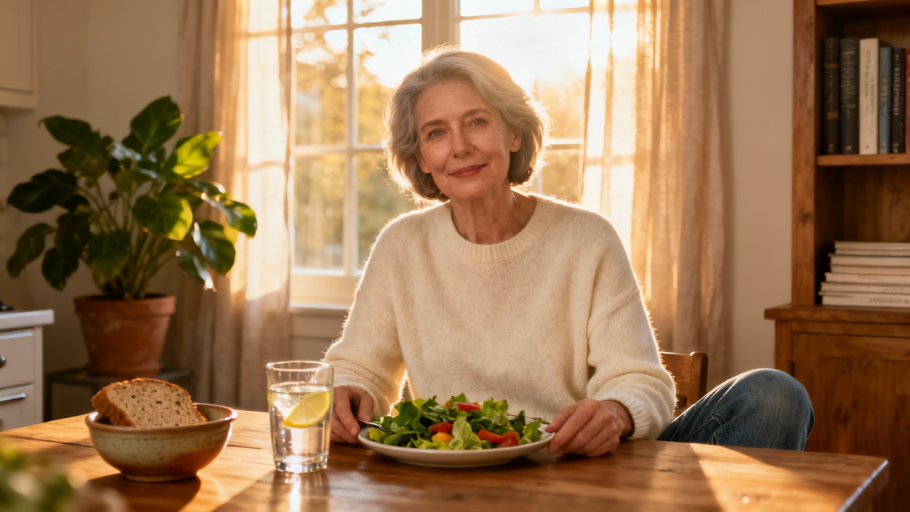Menu type pour les femmes de 50 ans : équilibre et santé