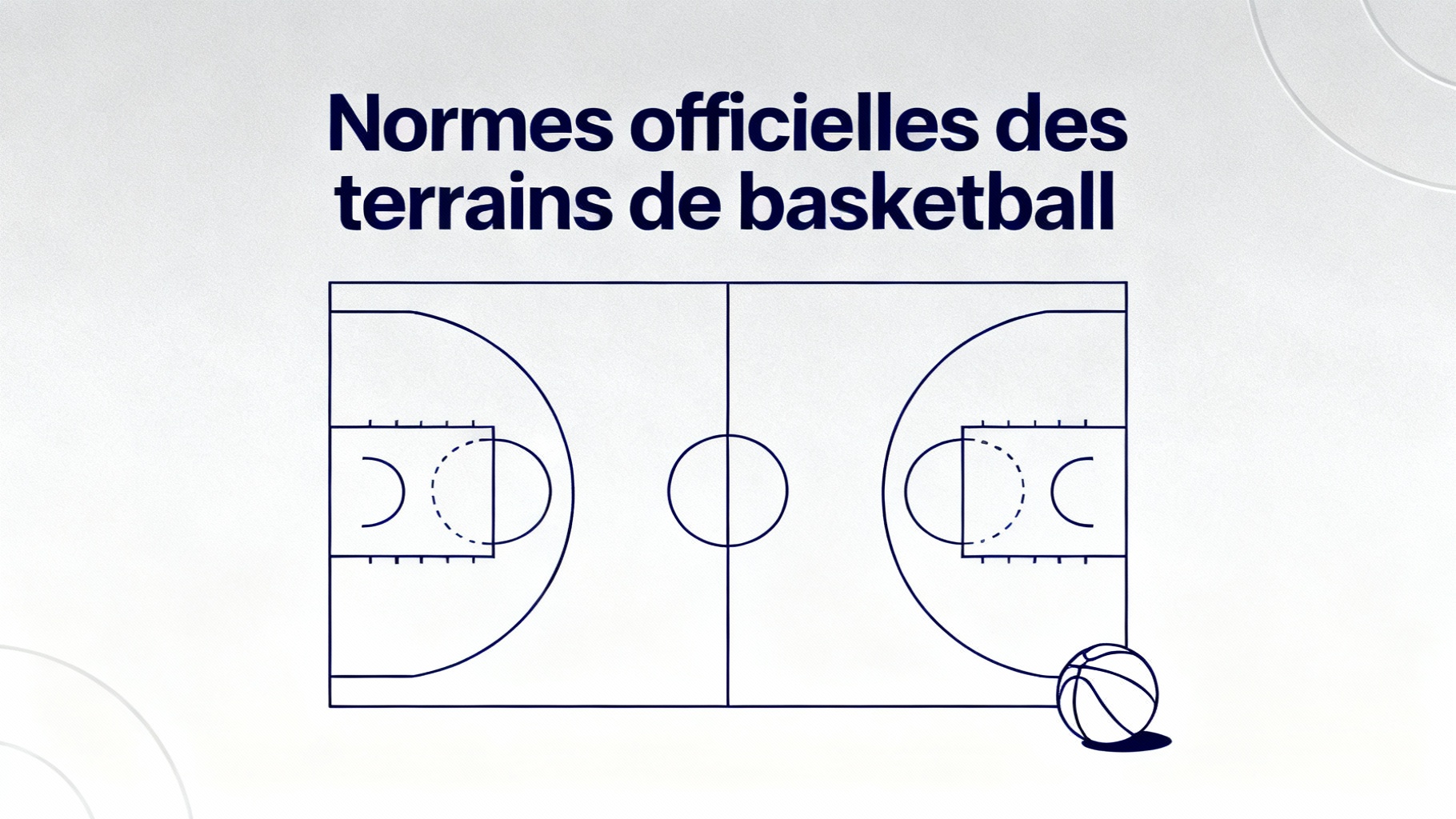 Normes officielles des terrains de basketball