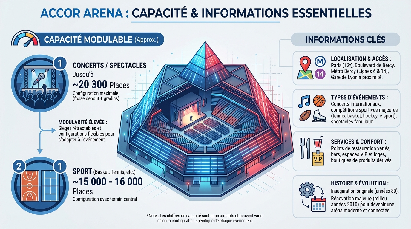 Histoire de l'Accor Arena