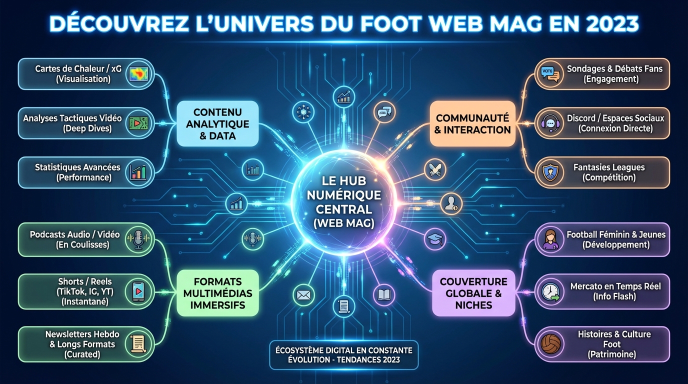 Qu'est-ce que le foot web mag ?