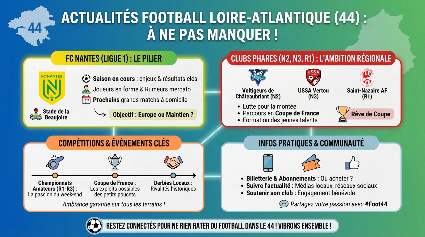 L'actualité du football en loire-atlantique 44 à ne pas manquer 1 Analyse des performances des clubs