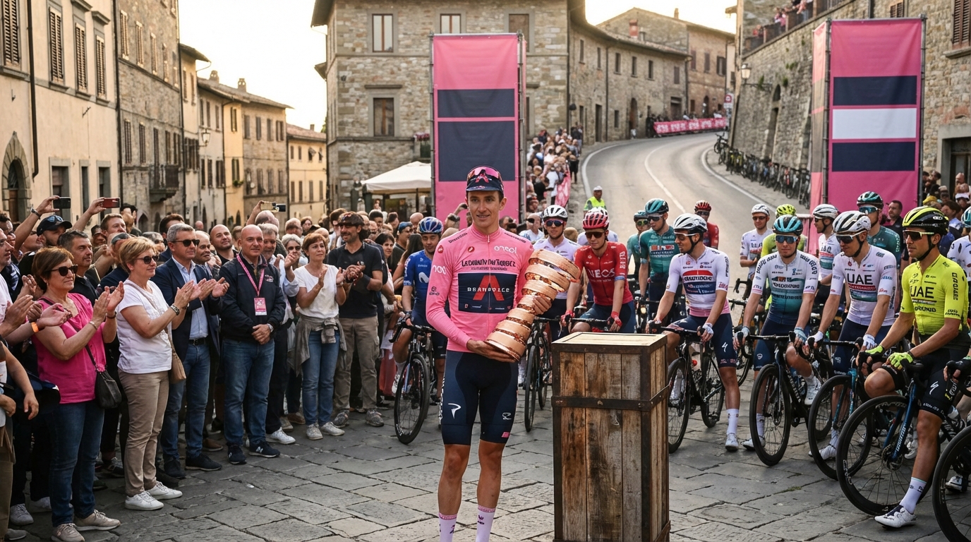 Le classement général du tour d'italie 2022 en détail