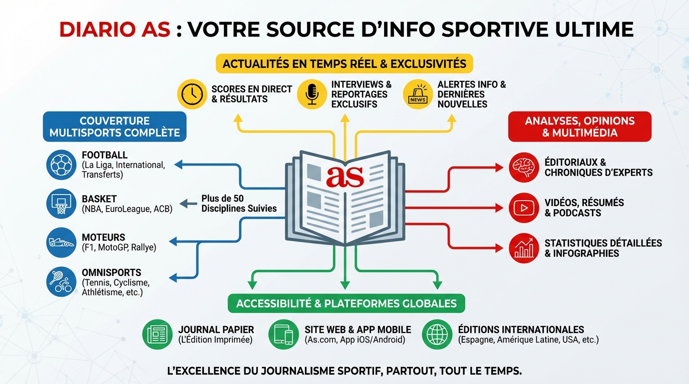 Découvrez tout sur le diario AS, votre source d'info sportive 1 Les sports couverts par diario AS