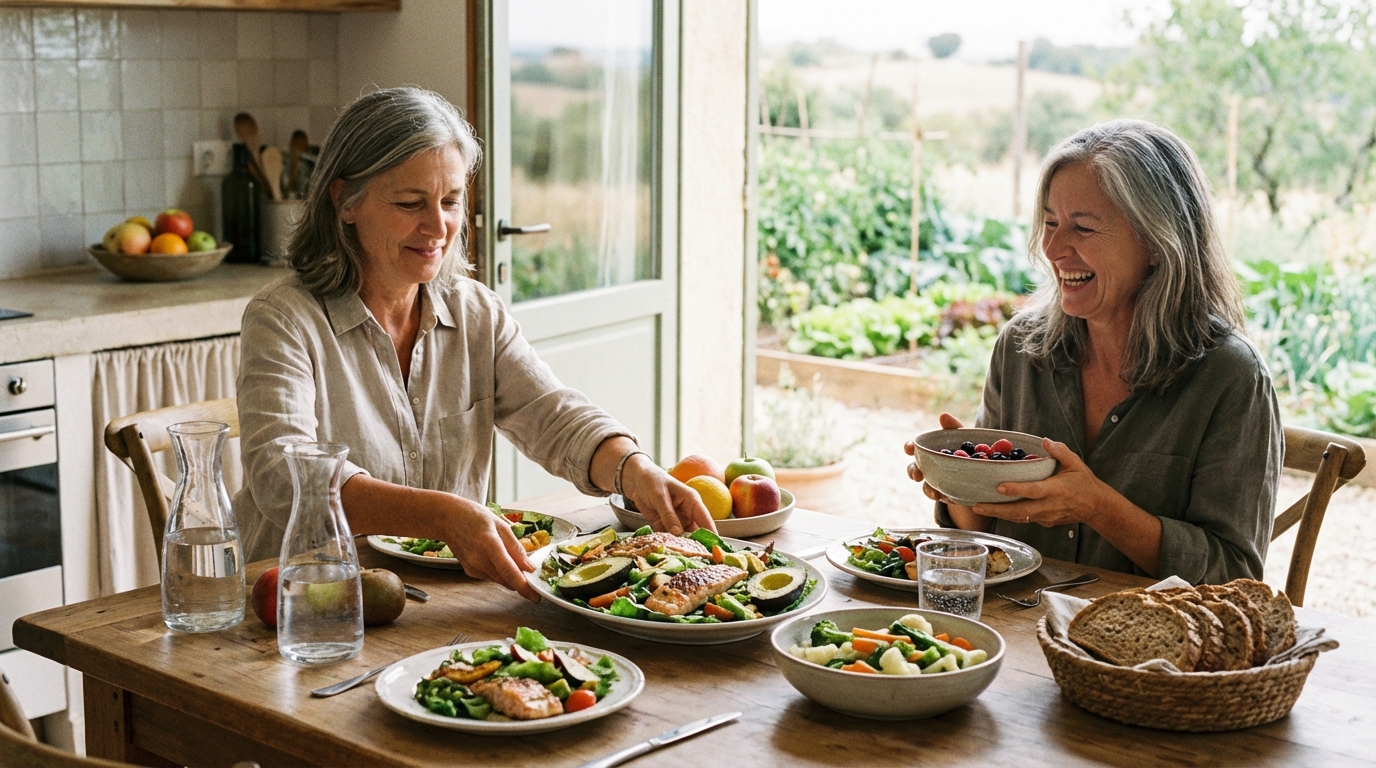 Le menu type idéal pour les femmes de 50 ans