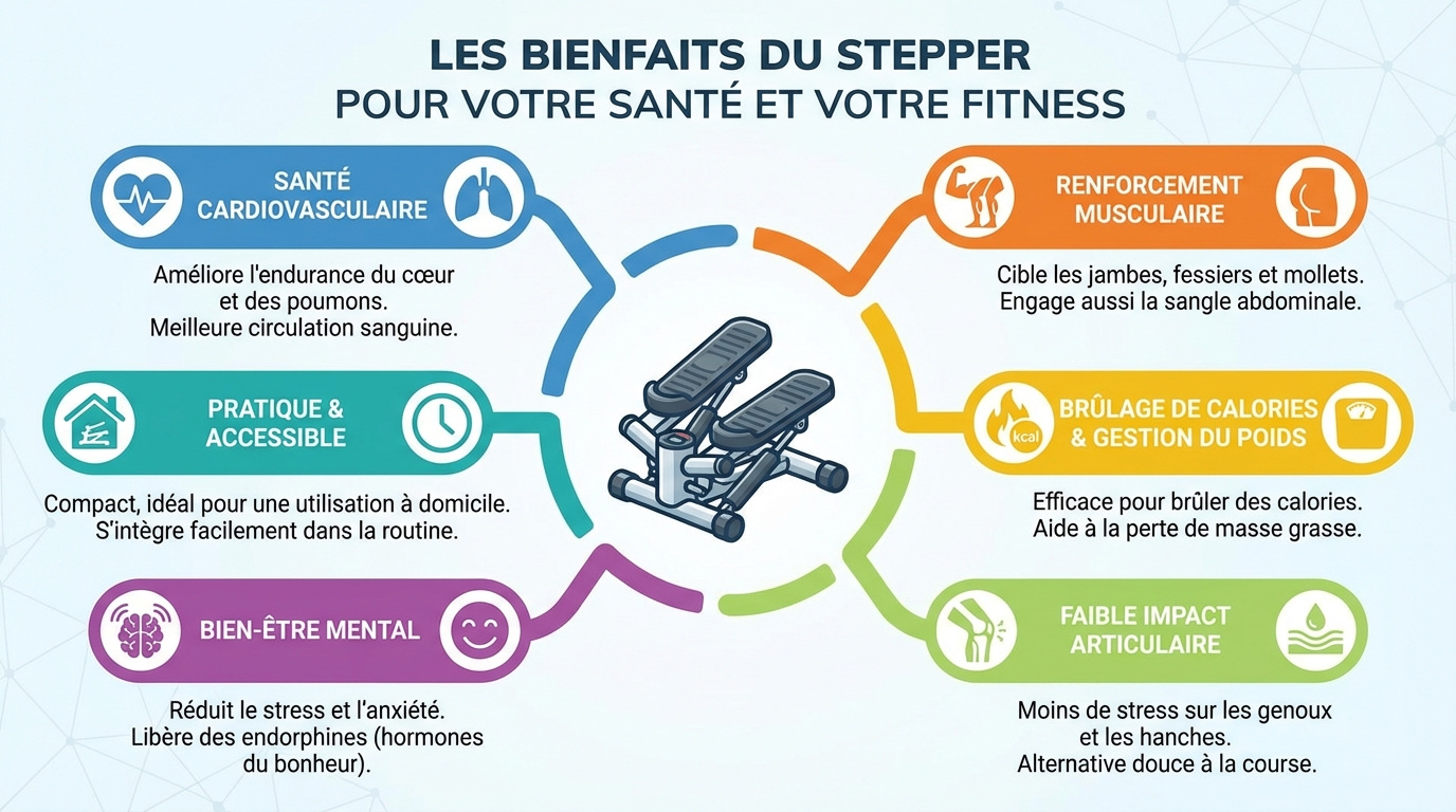 Les bienfaits du stepper