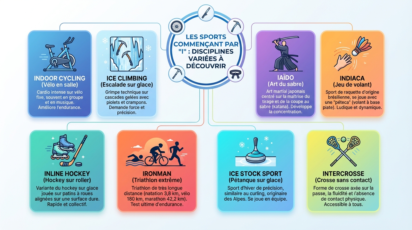 Les sports qui commencent par i : découvrez des disciplines variées 1 Liste des sports en i