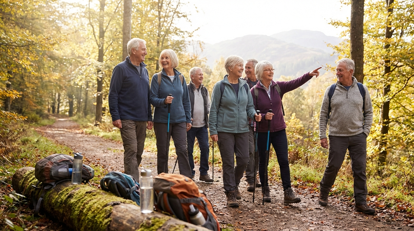 Pourquoi rejoindre un club de marche pour seniors ?