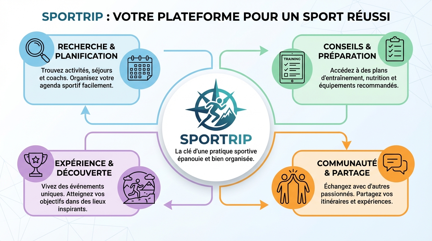 Découvrez sportrip : votre plateforme pour un sport réussi 1 Les avantages de la plateforme Sportrip