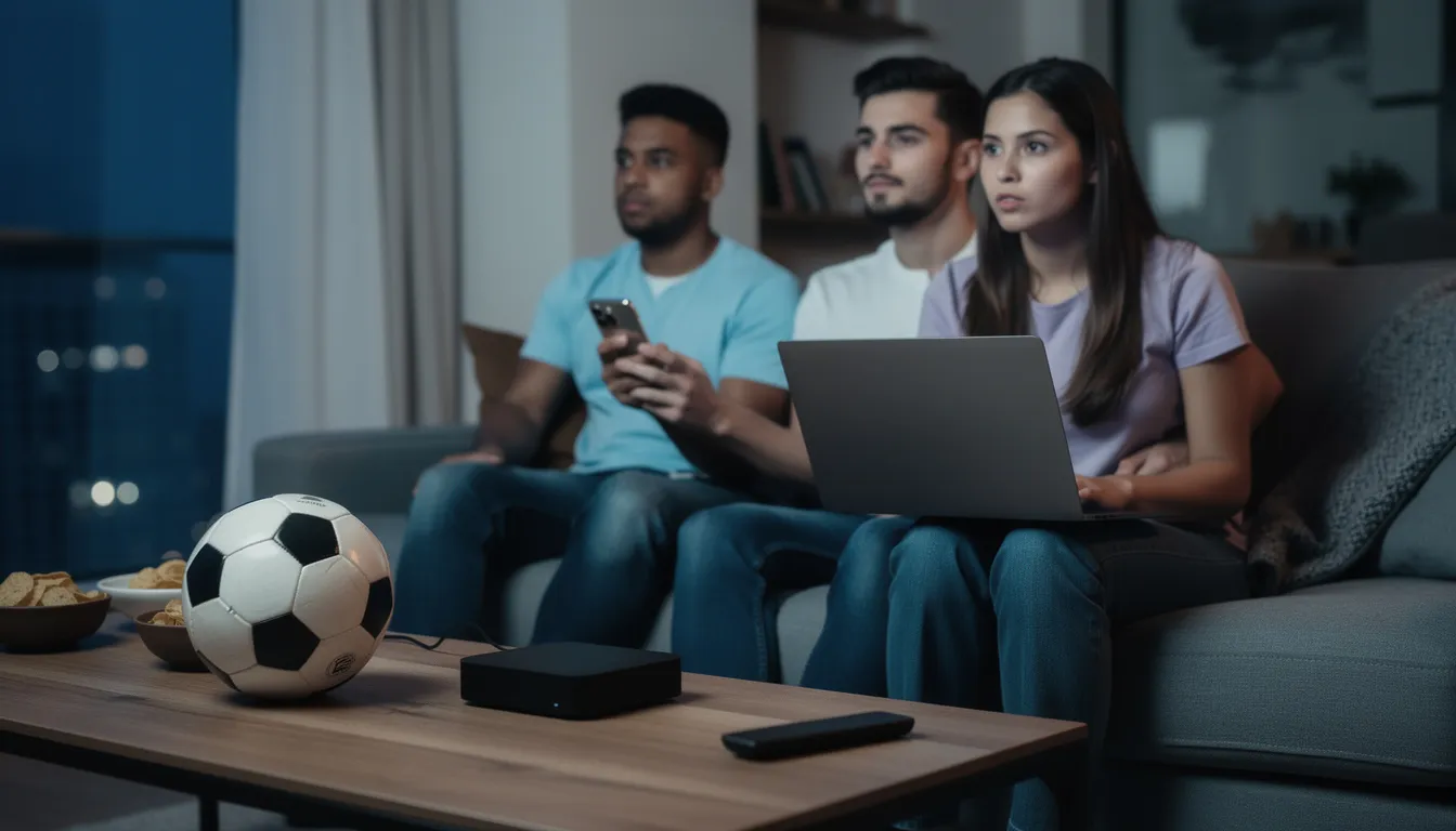 Les meilleurs sites de streaming foot en 2026