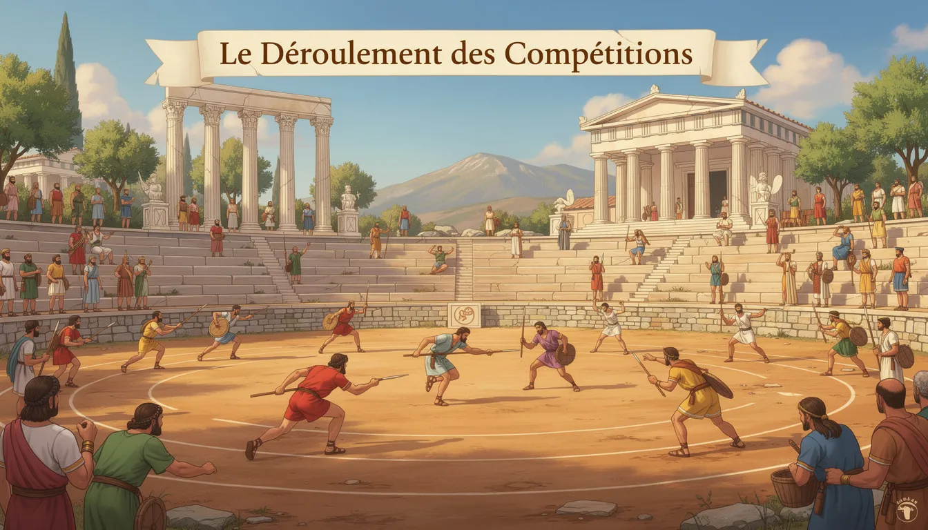 Le Déroulement des Compétitions
