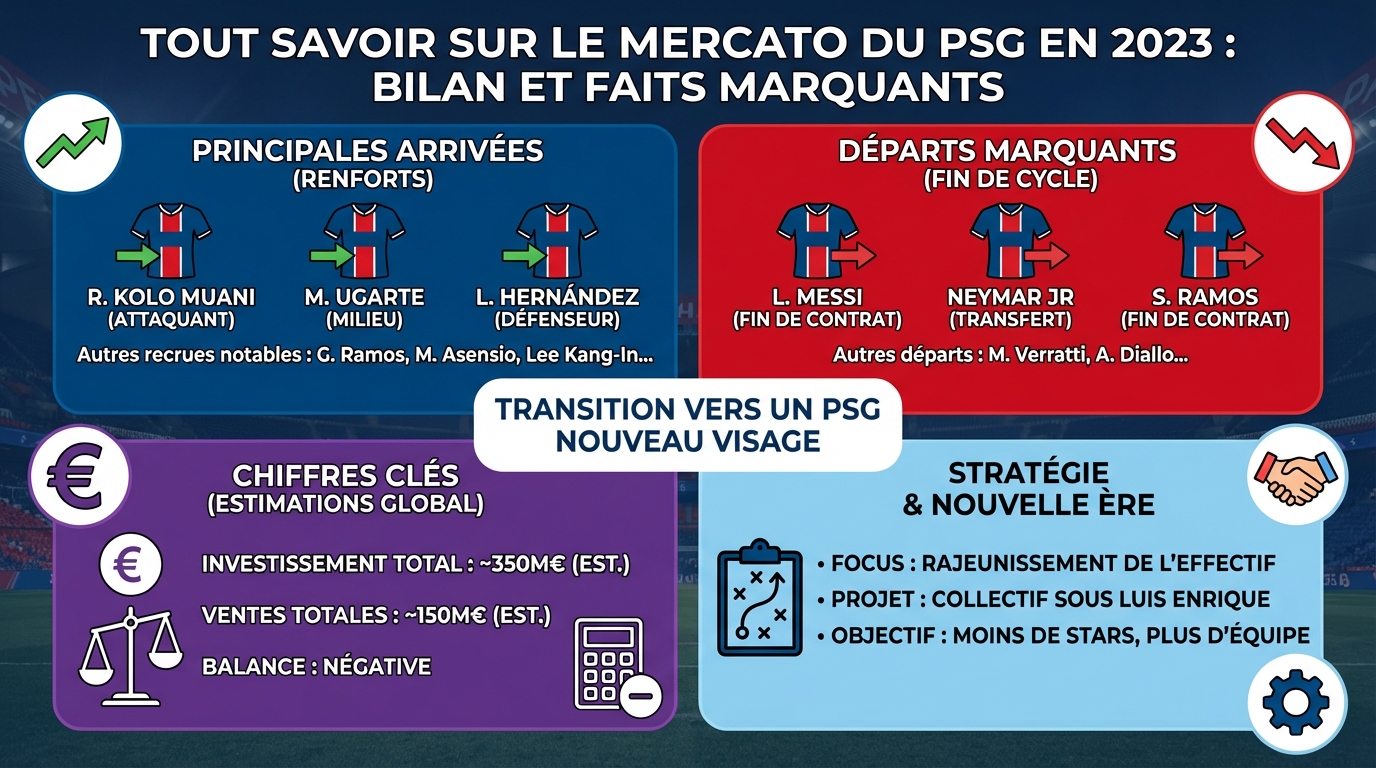 Les rumeurs de transferts