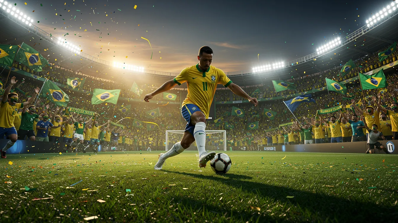 Joueur de foot brésilien : les légendes qui ont marqué l'histoire