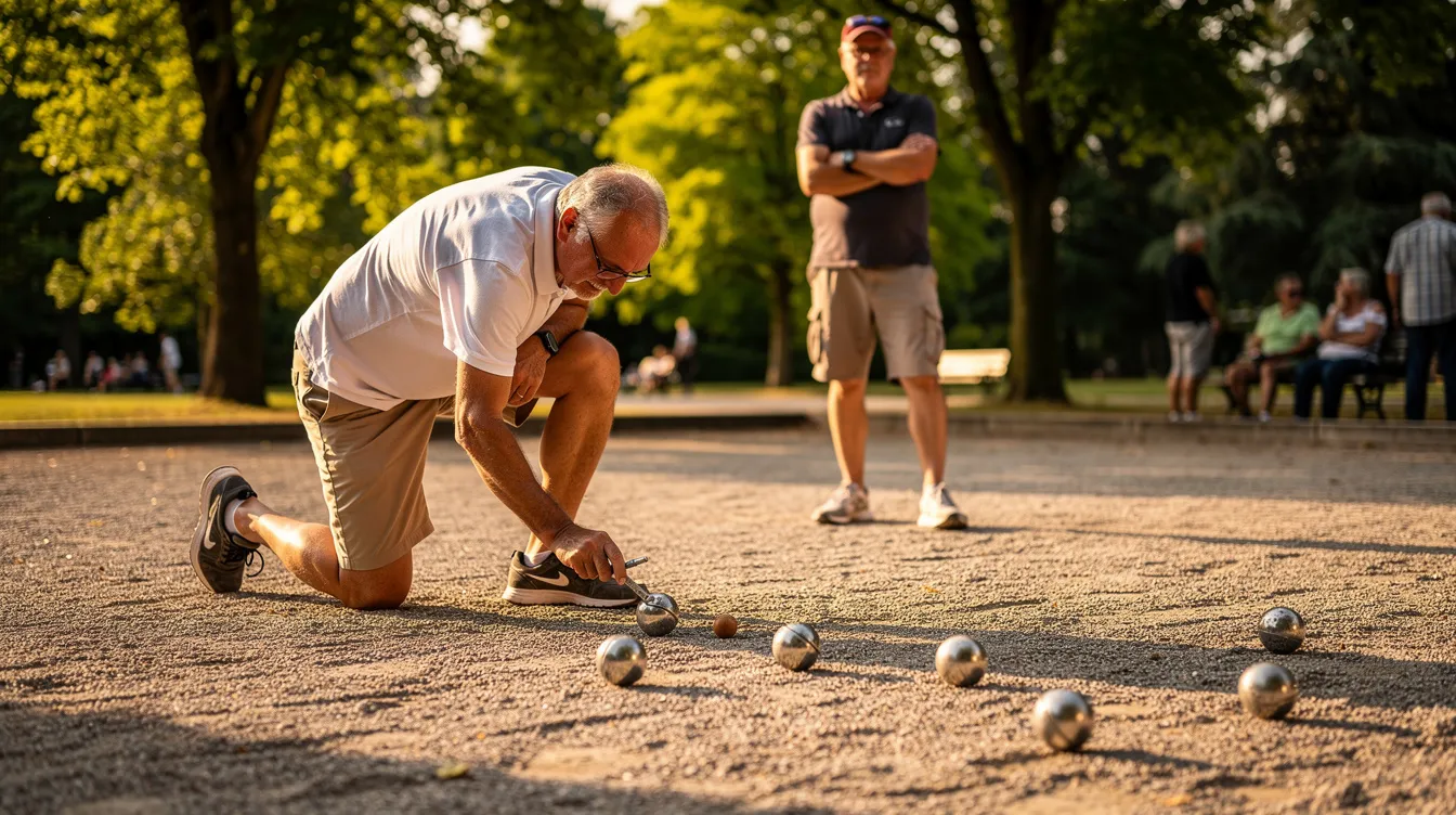 Comment marquer des points à la pétanque