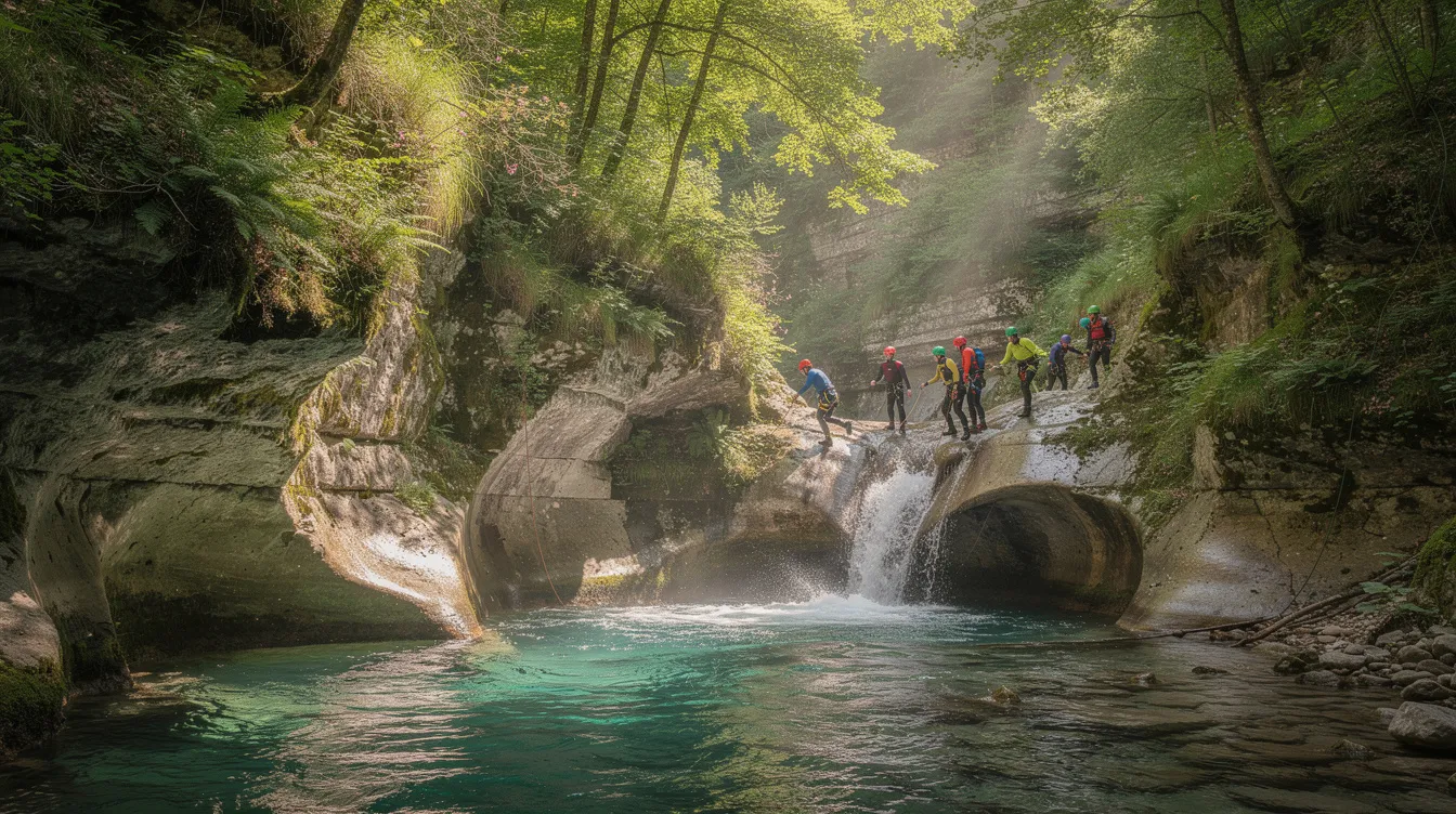 Canyoning en alsace : l'aventure aquatique à ne pas manquer 1 Les différents parcours de canyoning