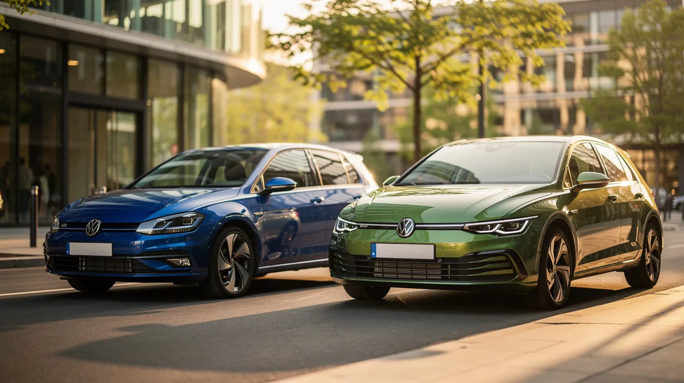 Longueur golf 7 : dimensions et confort inégalés 1 Comparaison avec la Golf 8