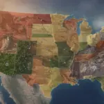 Les 50 états des états-unis et leurs capitales